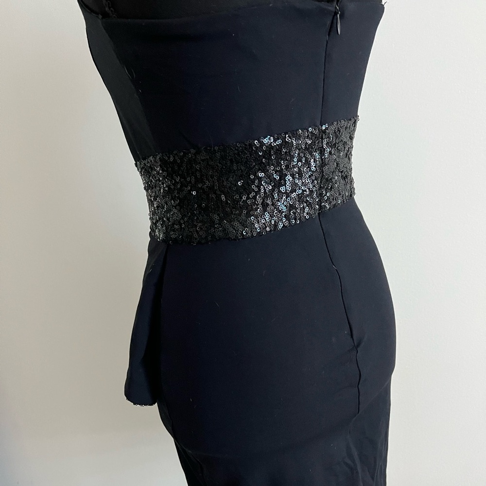 BEBE dress with peplum sequins - Picture 4 of 4